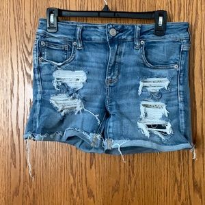 american eagle jean shorts